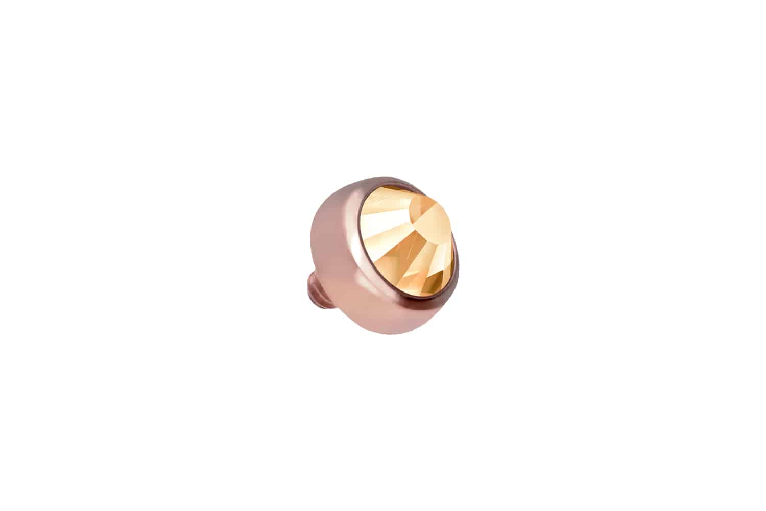 Titan Dermal Anchor Aufsatz DISC + KRISTALL ++SALE++